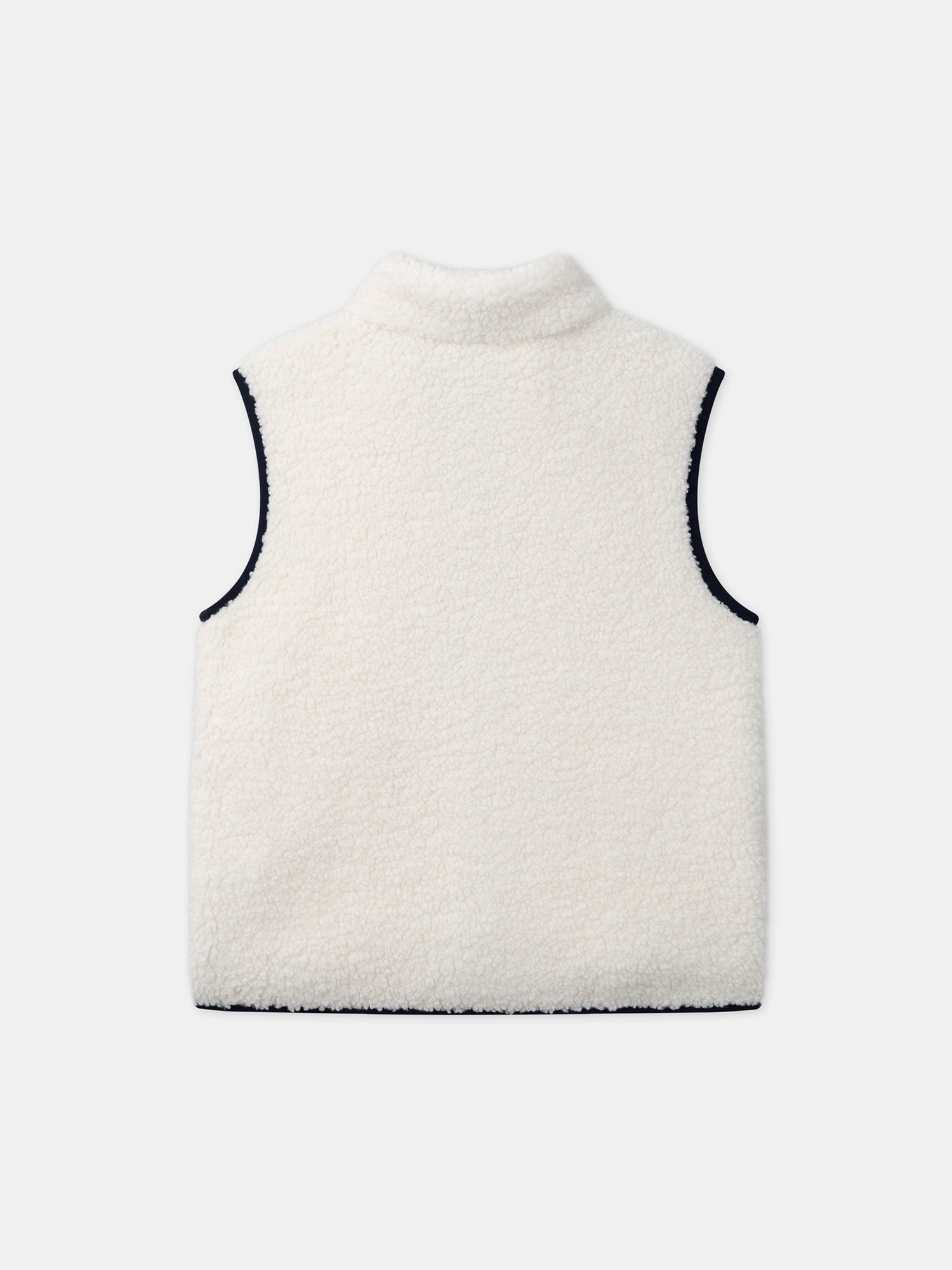 Colete em pelo sintético