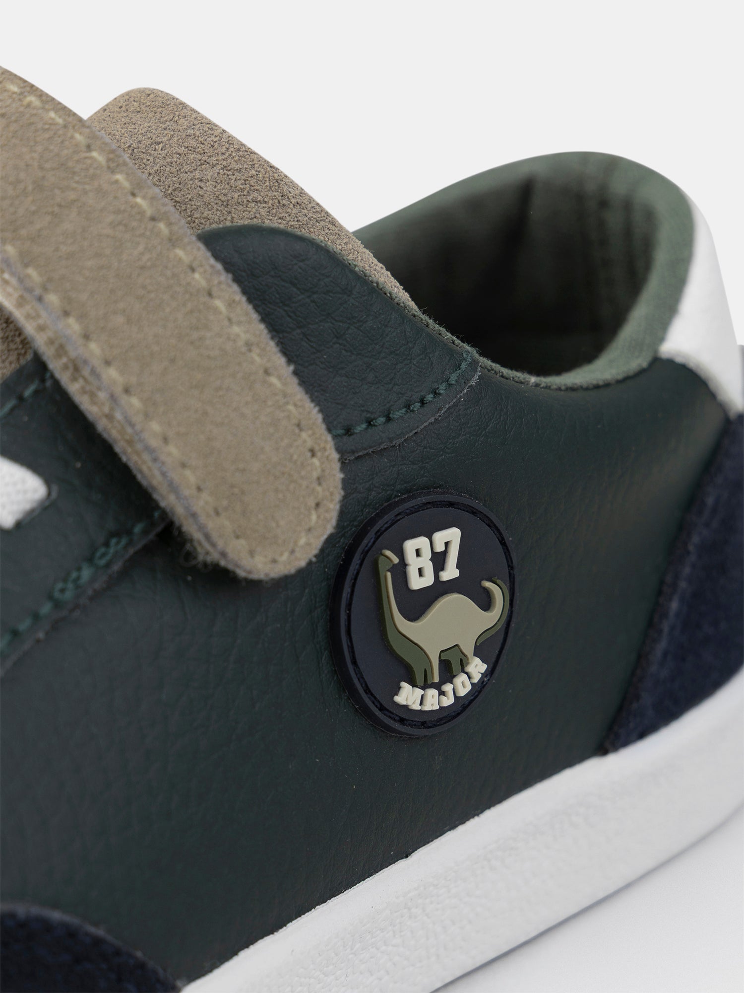 Sneakers tricolores de velcro para Meninos