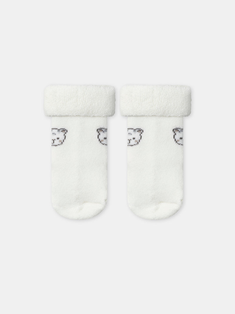 Conjunto de soutien com estampado de pantera + calças + meias para recém-nascidos unissexo