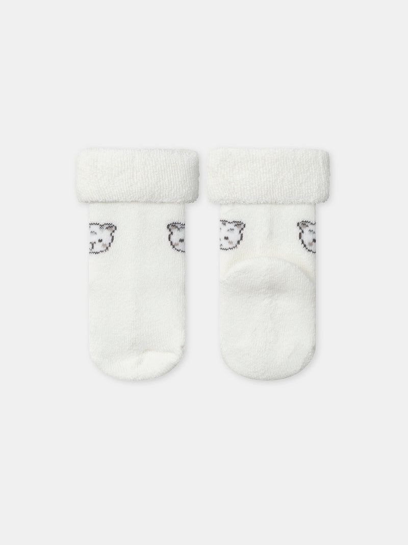 Conjunto de soutien com estampado de pantera + calças + meias para recém-nascidos unissexo