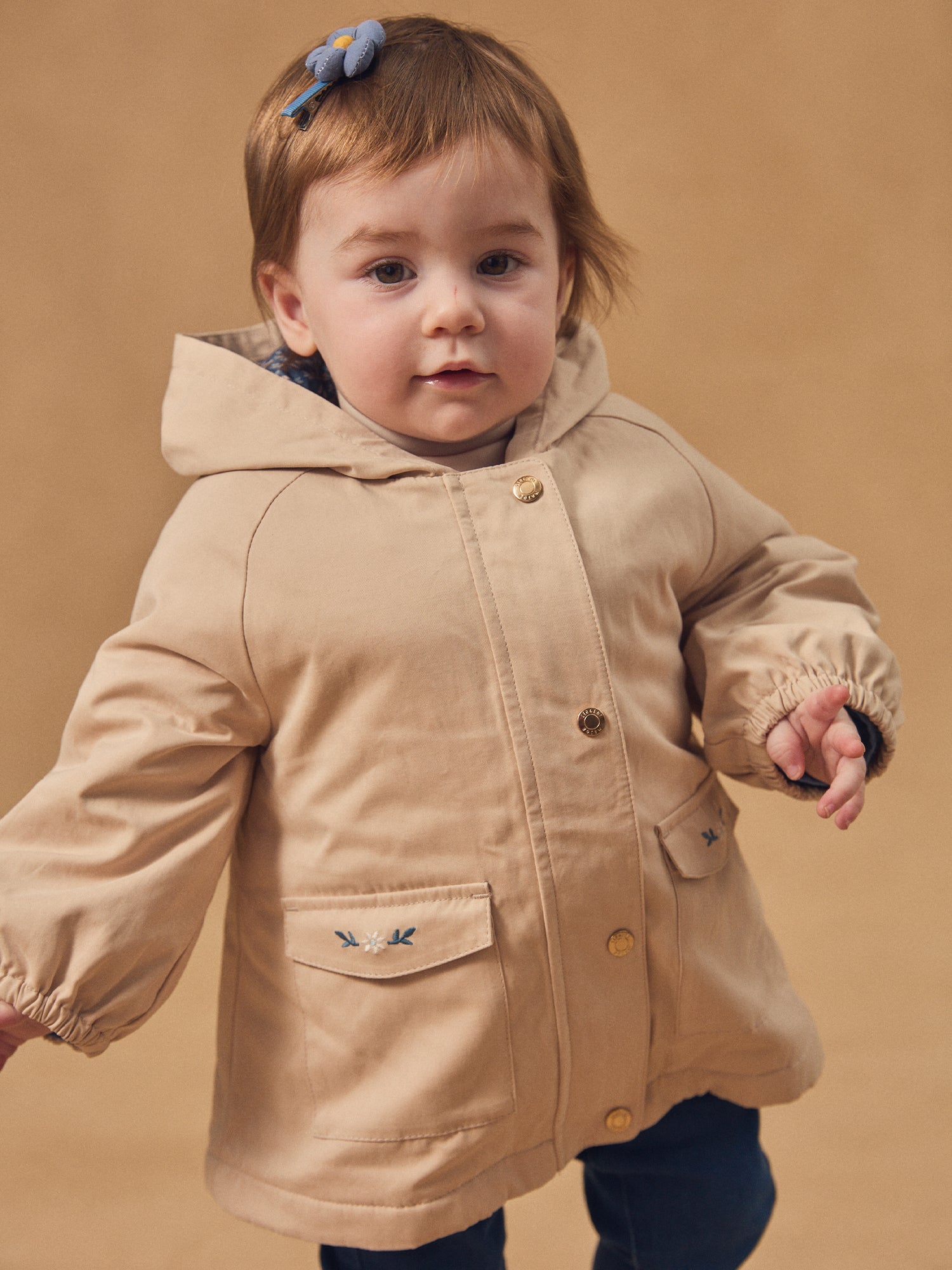 Parka 3 en 1 beige Bébé Fille