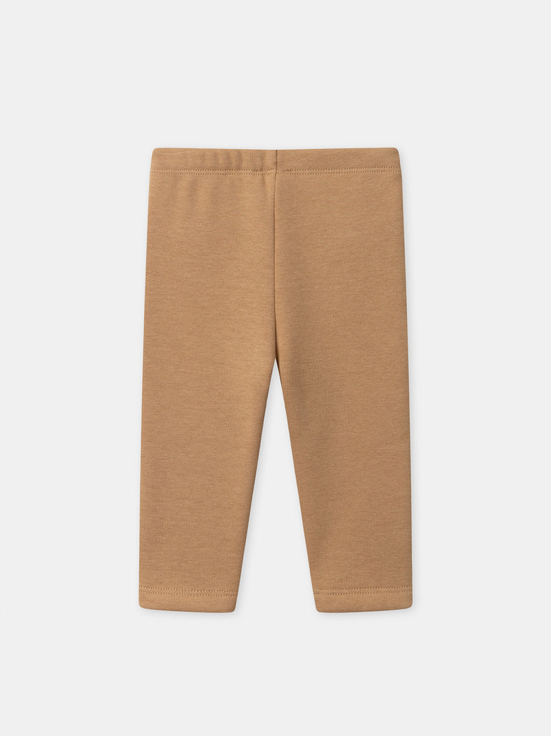 Legging marron Bébé Fille