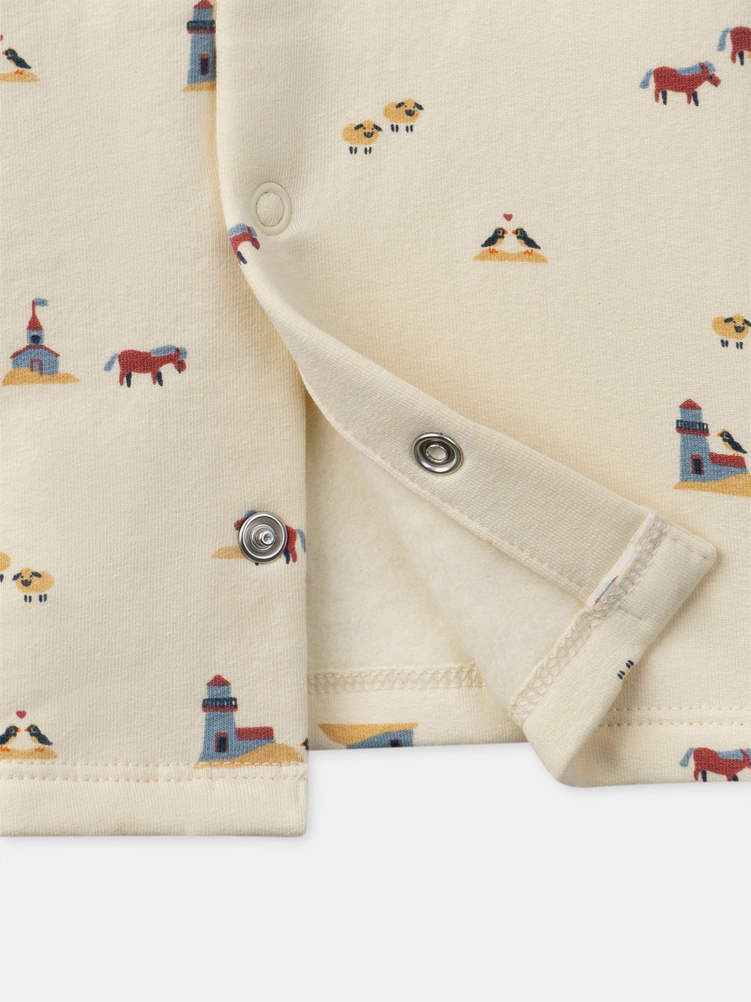 Body às riscas azuis para bebé rapaz