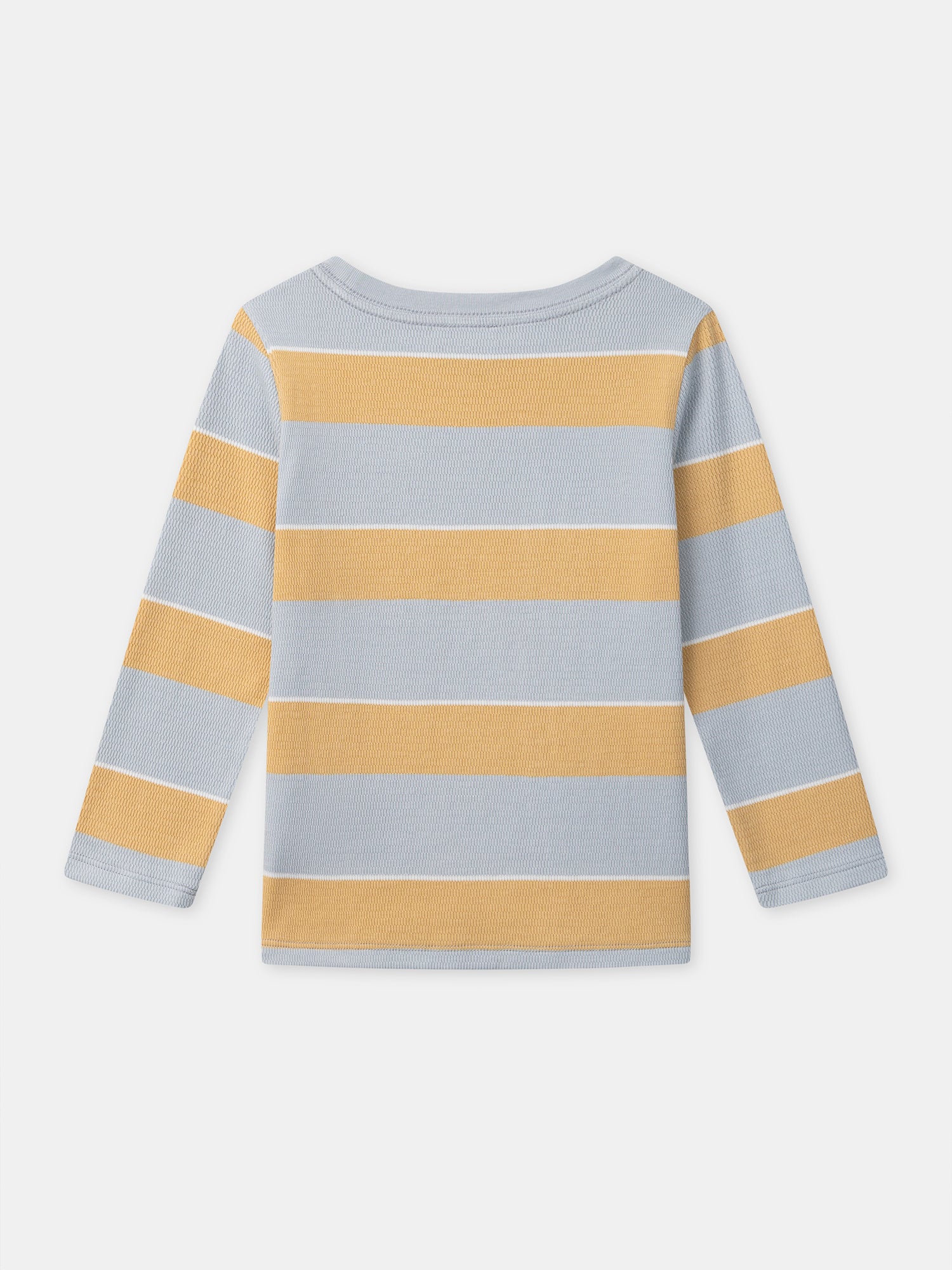 T-shirt de Mangas Longas às Riscas para Meninos