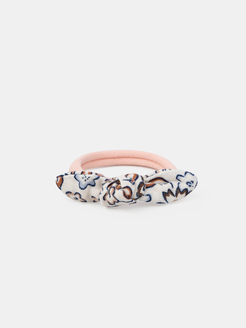 Conjunto de 2 pares de elásticos de esquilo ou estampados de flores para meninas