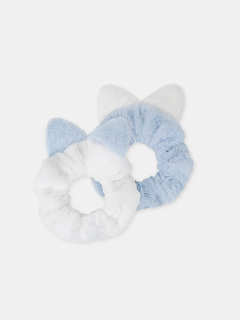 2 Elásticos orelhas de gato para meninas