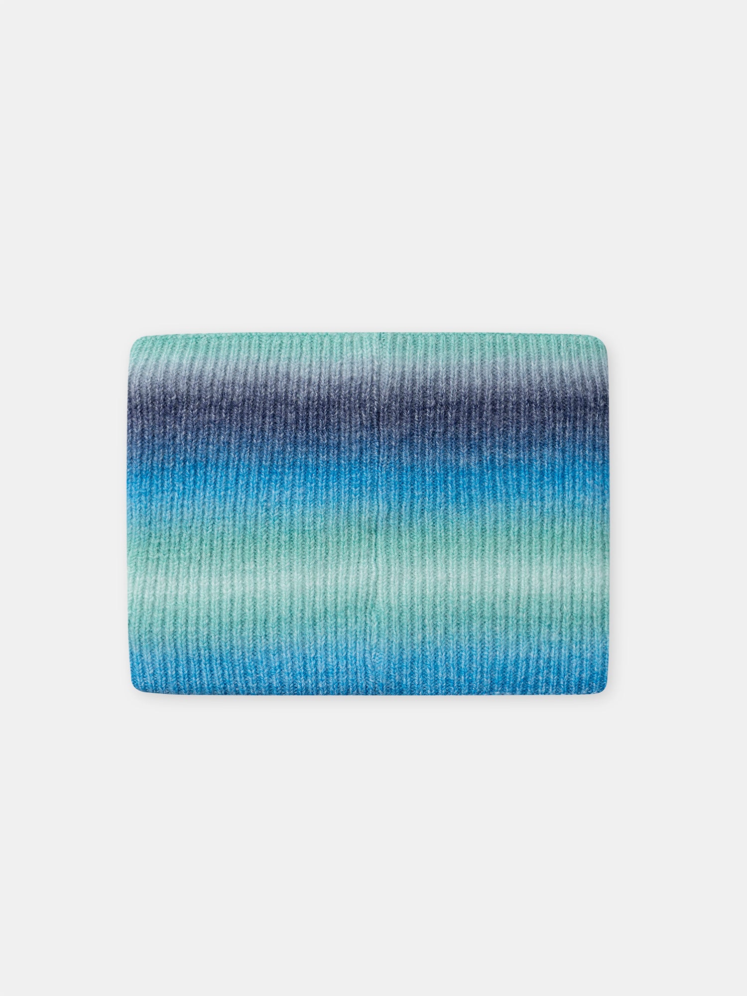 Cachecol de malha tie and dye para menino