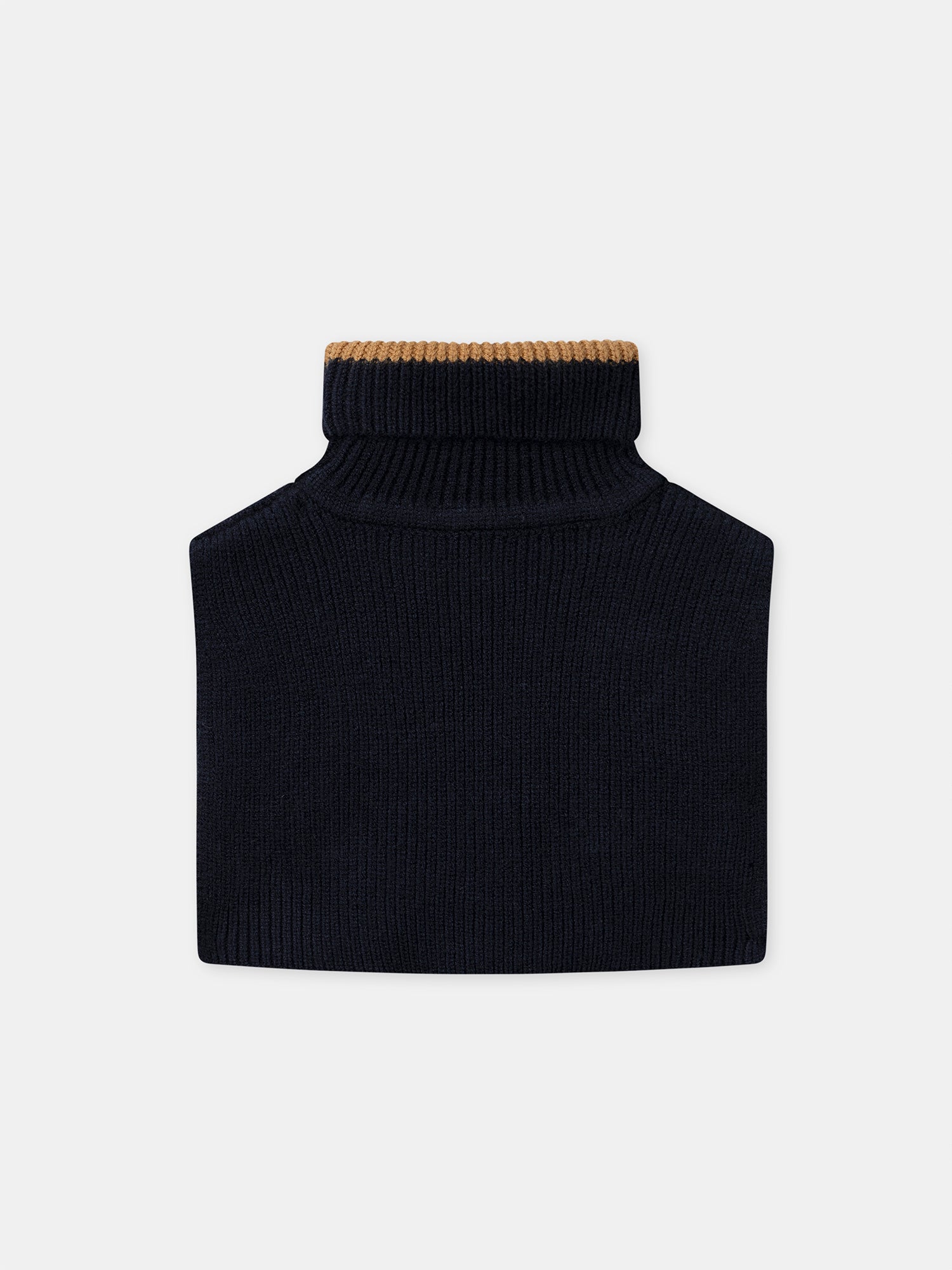 Snood azul escuro para rapazes