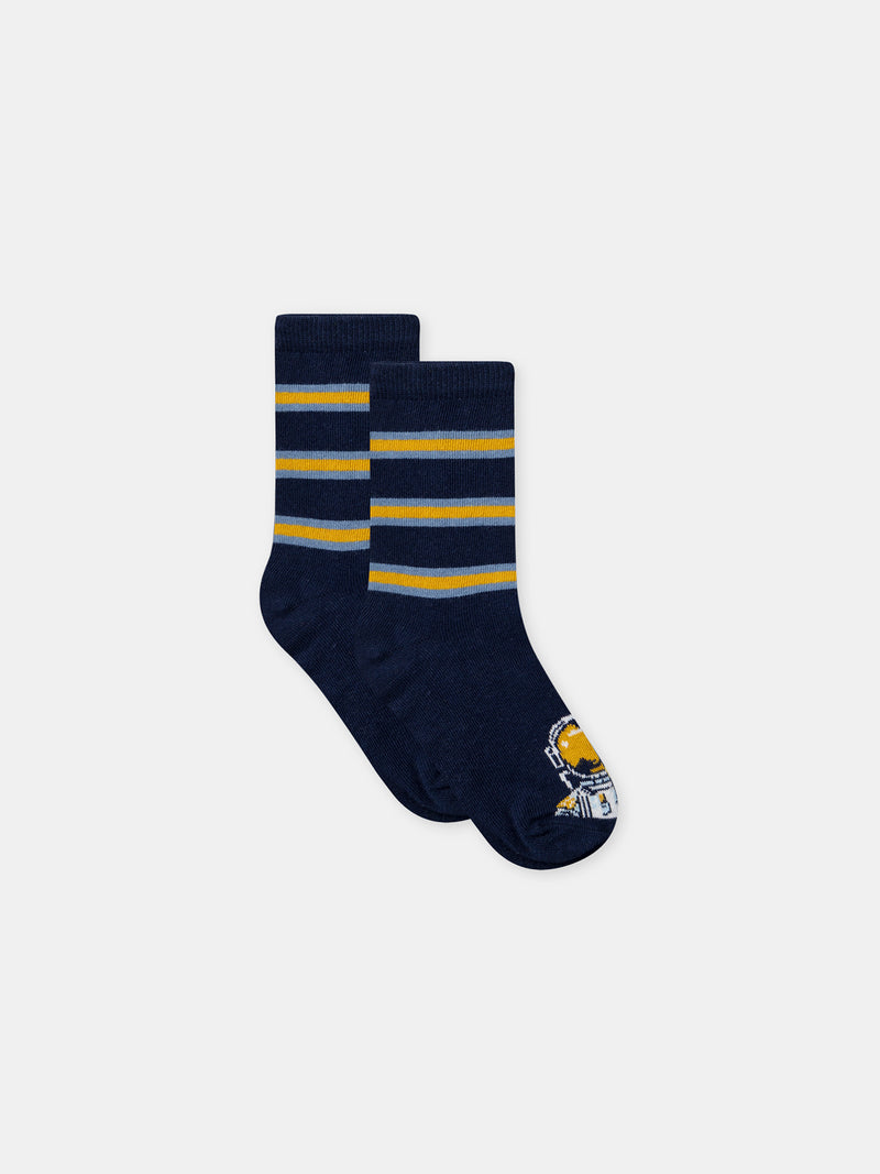 Conjunto de 5 pares de meias para menino
