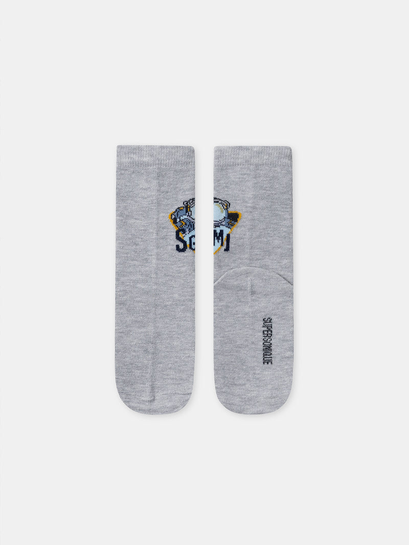 Conjunto de 5 pares de meias para menino