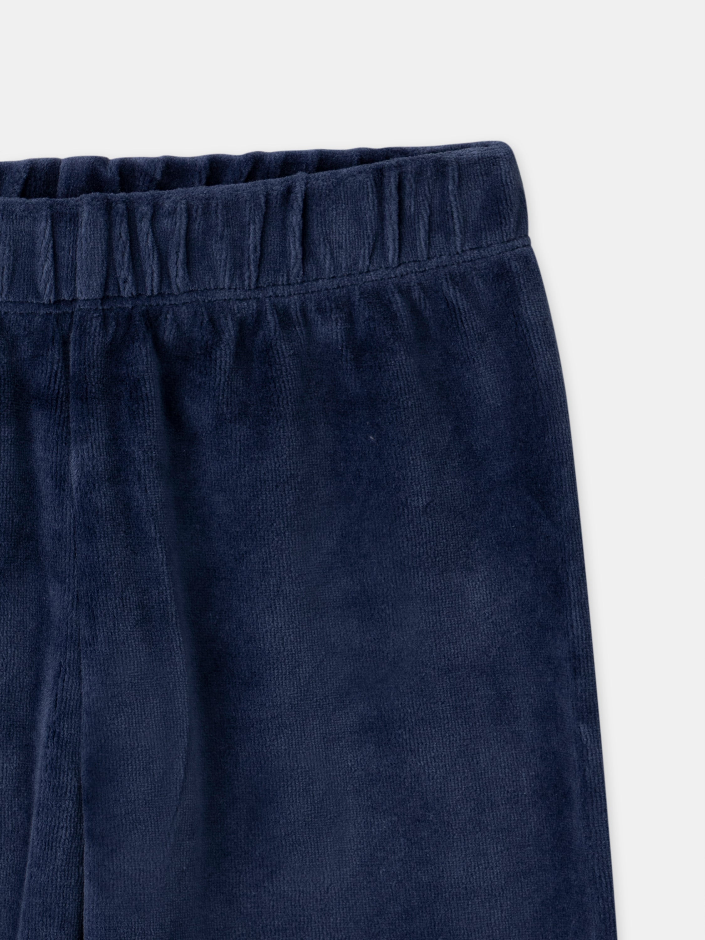 Pijama de veludo azul marinho + Capa para menino