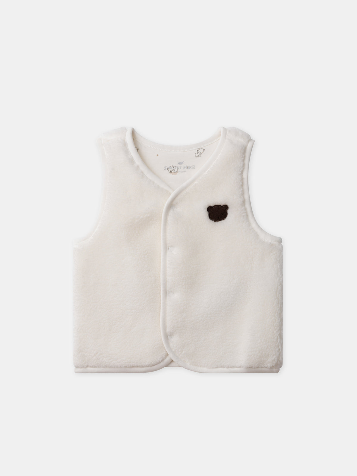 Conjunto colete + body t-shirt + calças Nascimento Menino