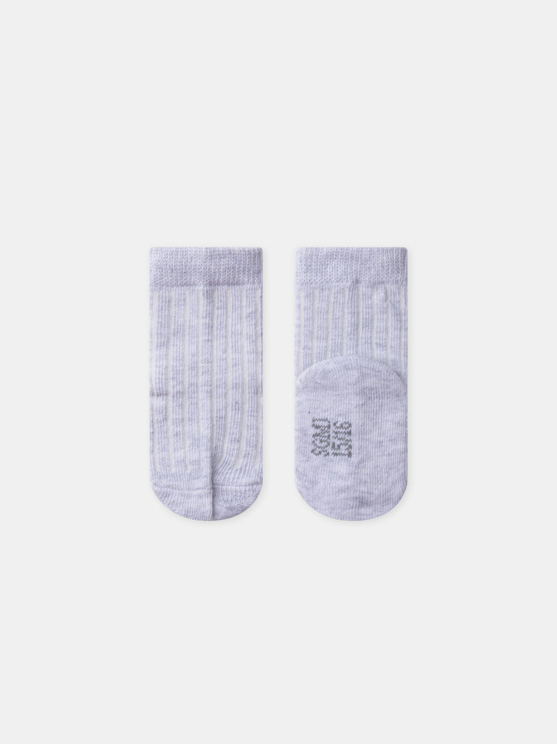 Conjunto de tricot com cárdigan + calças + meias para nascimento unisex