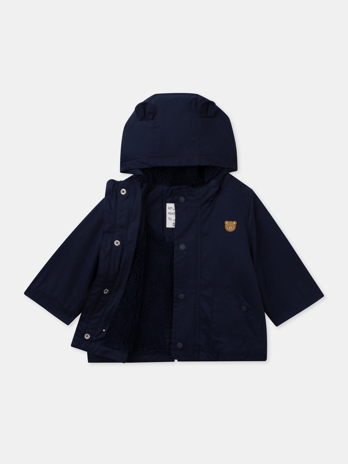 Parka 3 em 1 azul marinho Bebé Menino