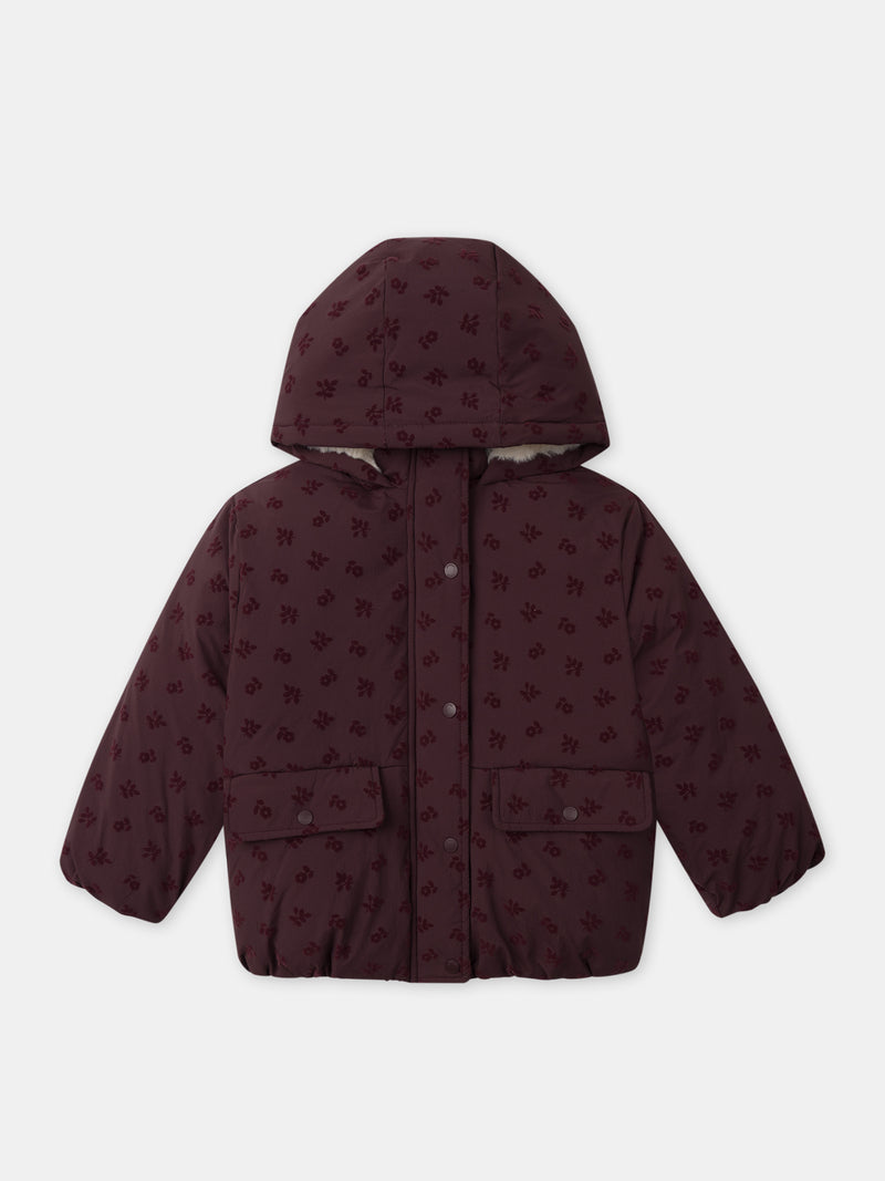 Doudoune-bordeaux-em-veludo-com-estampado-floral-Filha