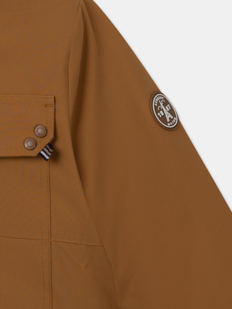 Parka 3 em 1 castanha para Menino