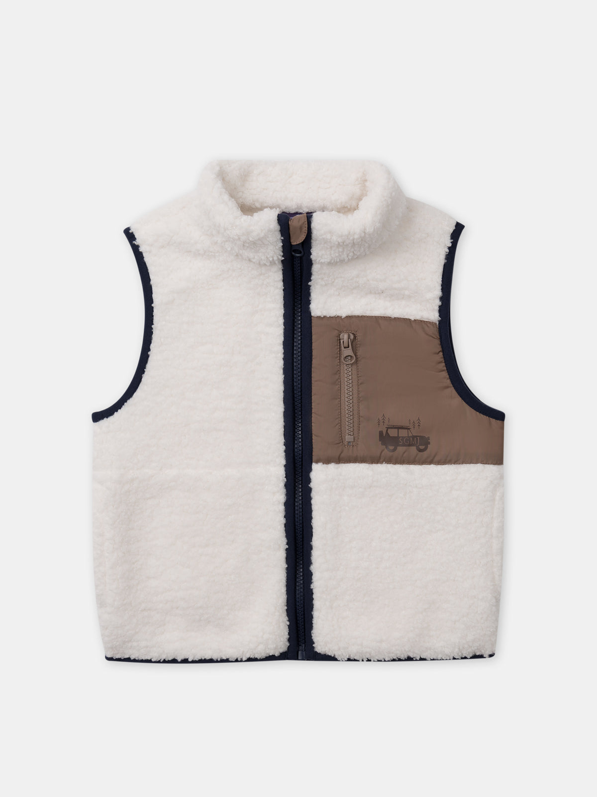 Parka 3 em 1 azul marinho para Meninos