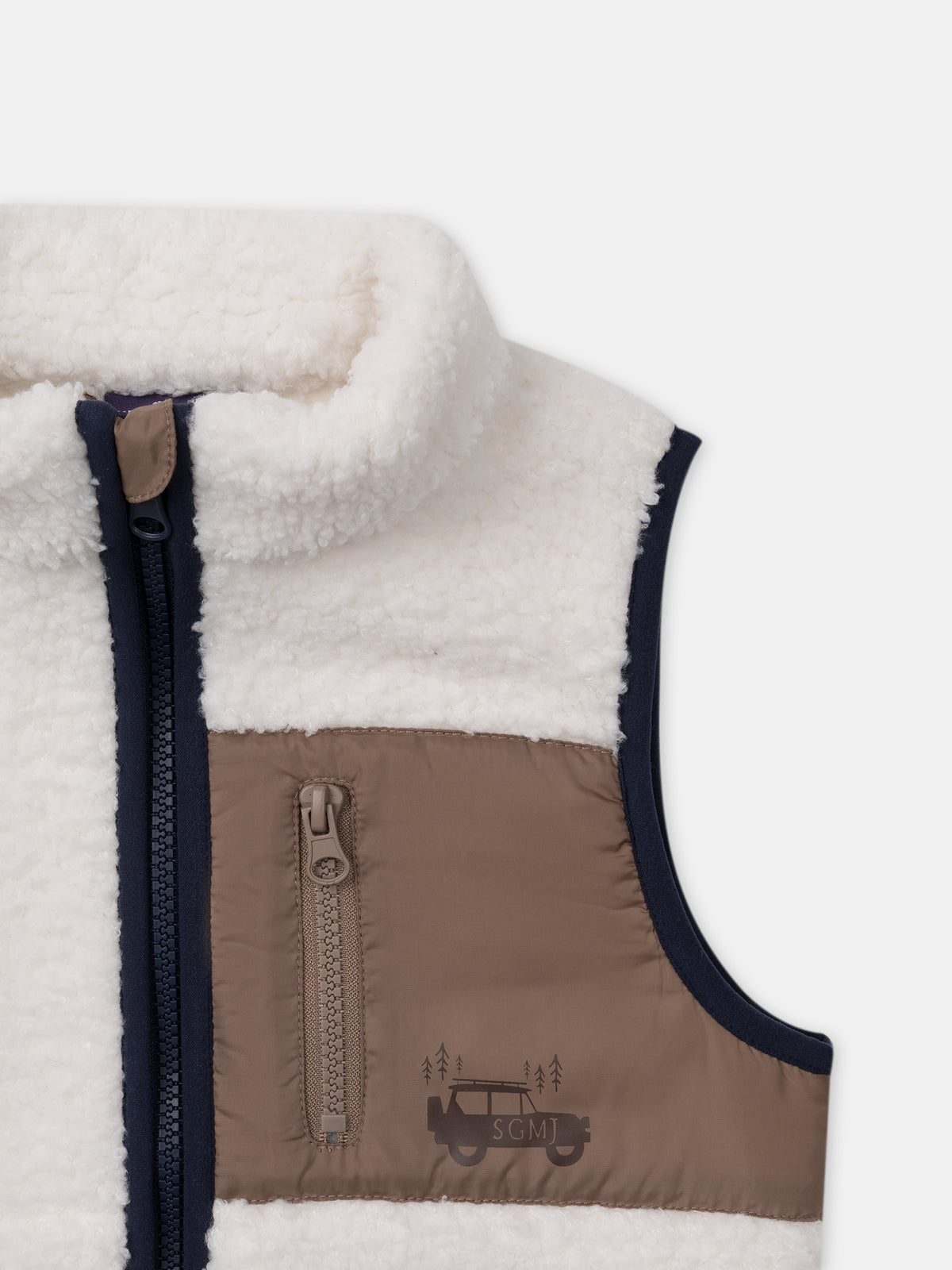 Parka 3 em 1 azul marinho para Meninos