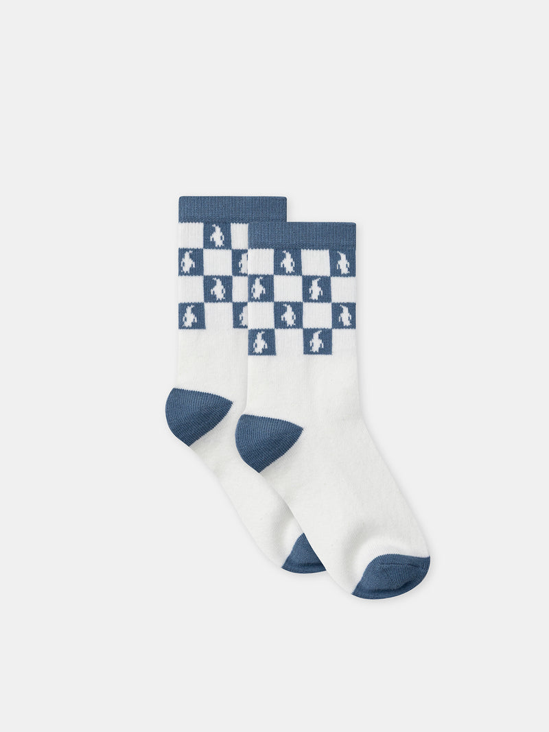 Conjunto de 5 meias de pinguim para rapaz