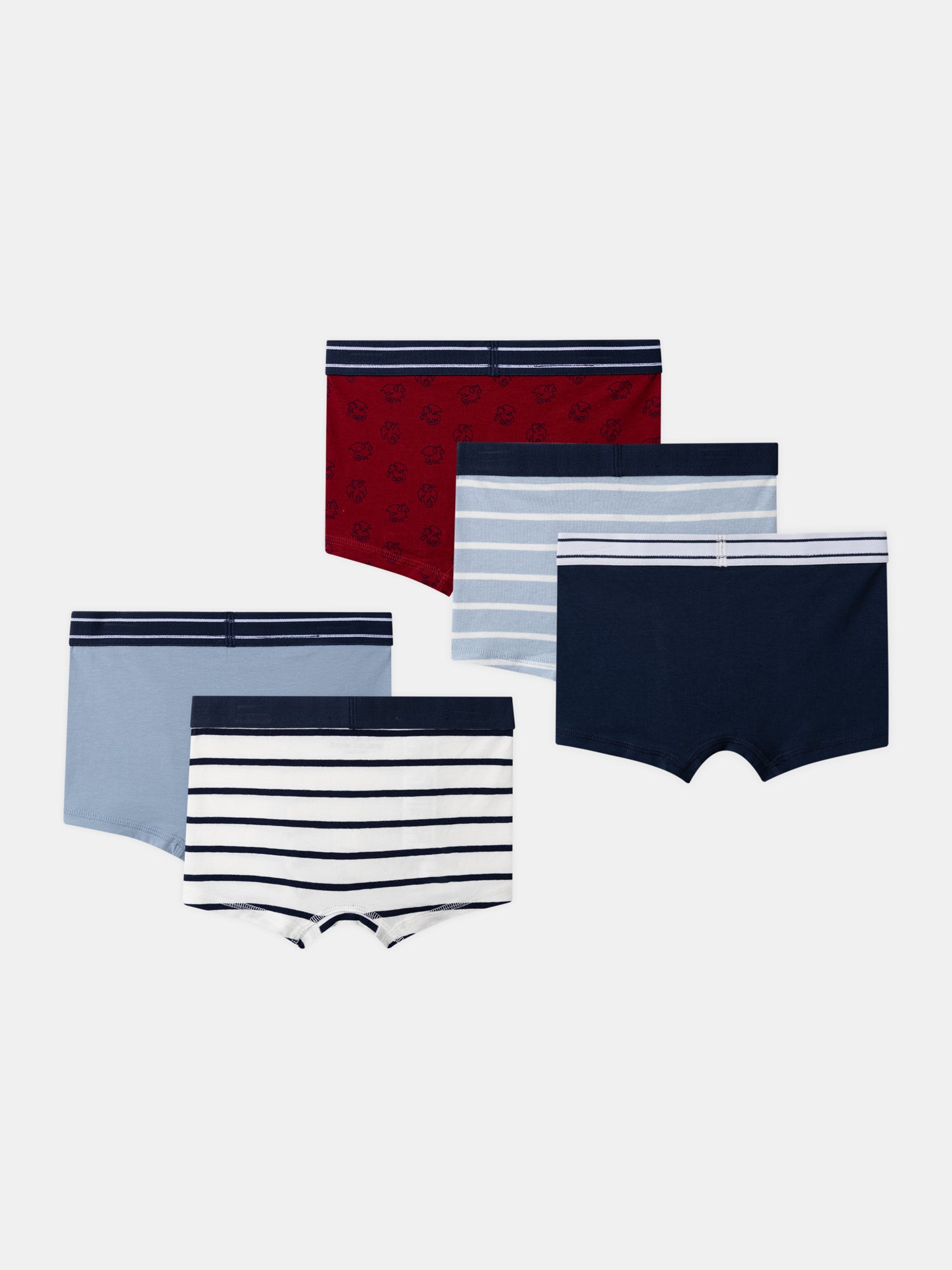 Lote 5 boxers Menino
