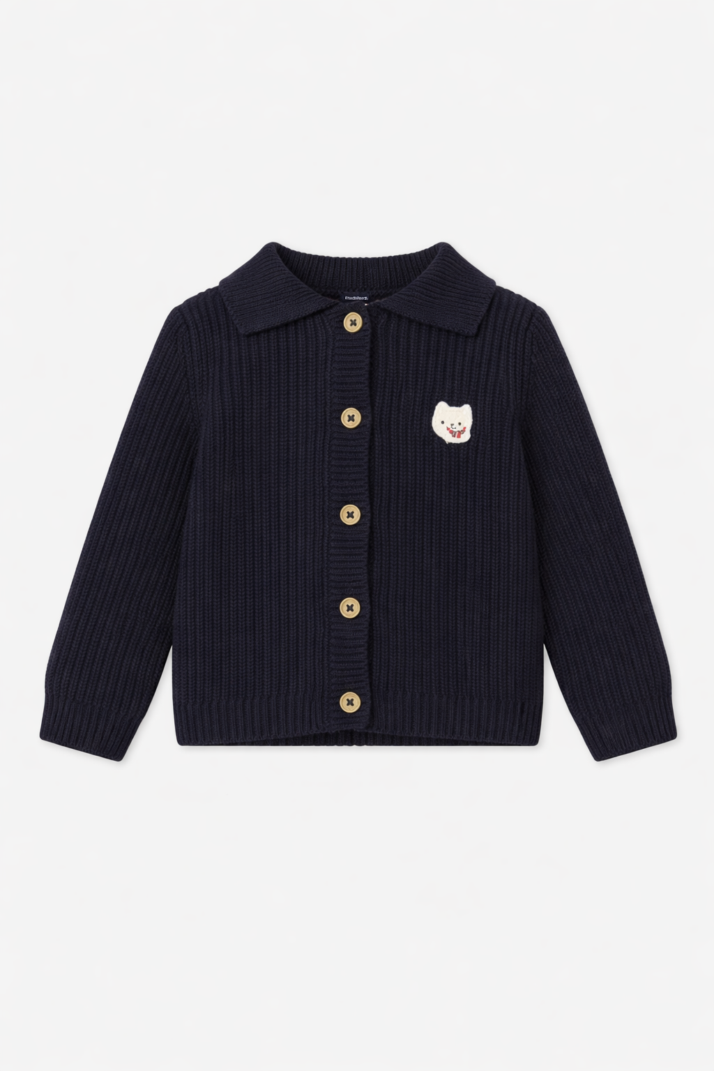 Colete com colarinho