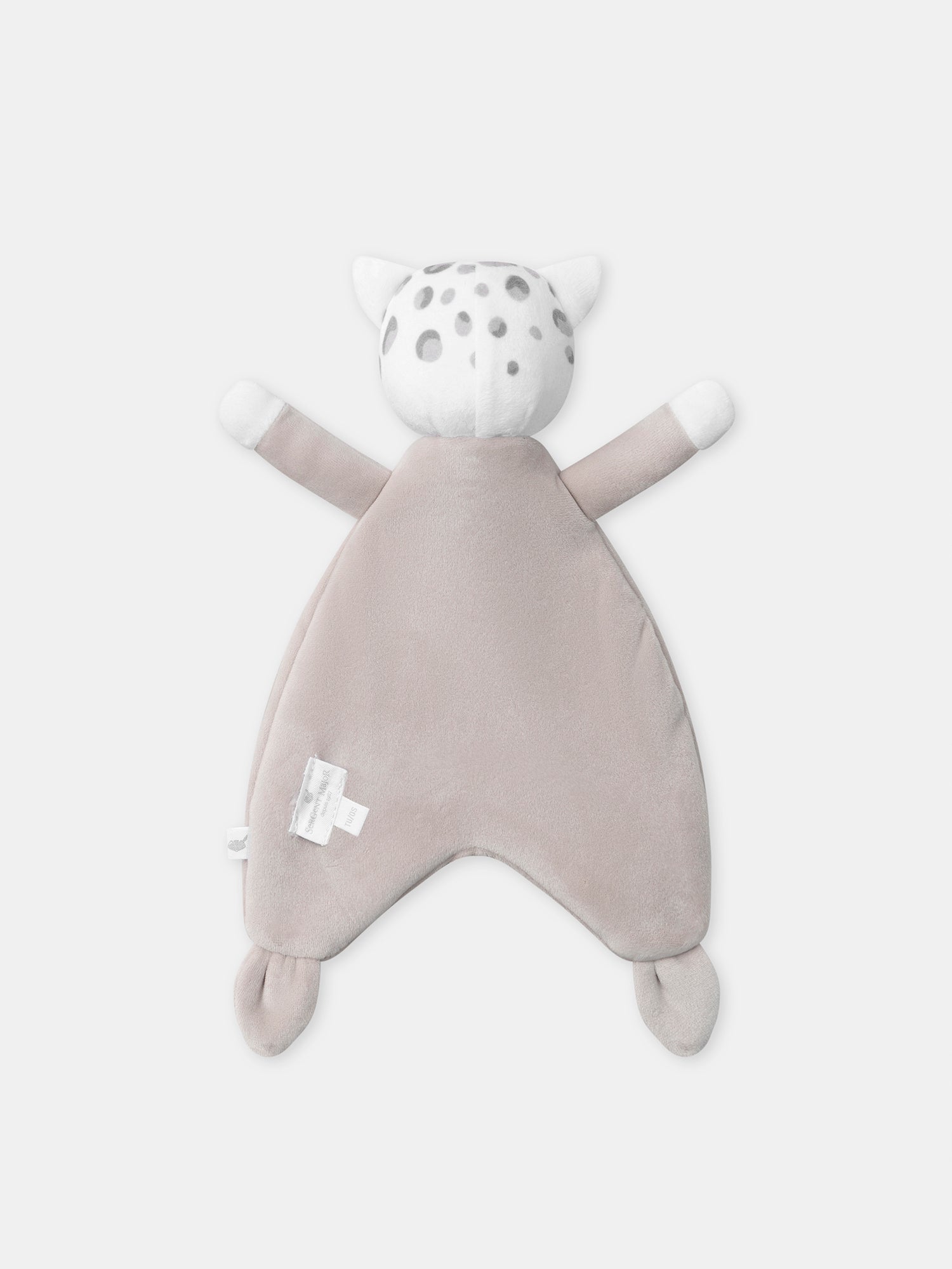 Doudou panthère gris Naissance Mixte