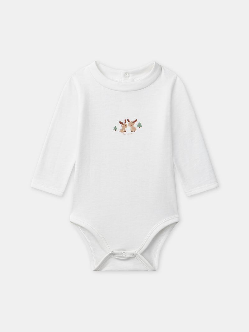 Conjunto riscas verdes + body + meias para menino recém-nascido