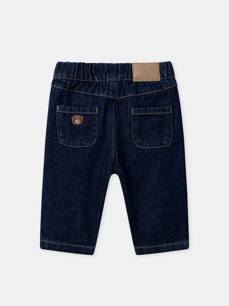 Jeans Azul Escuro para Bebé Rapaz