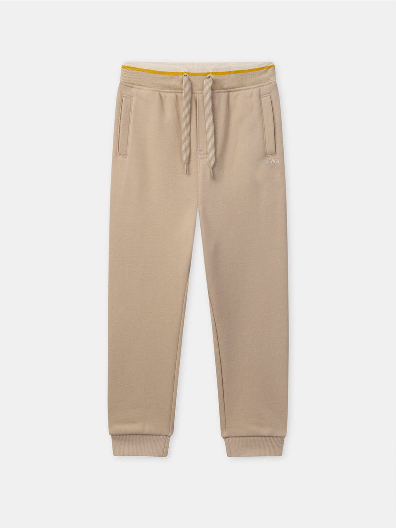 Jogging bege para menino