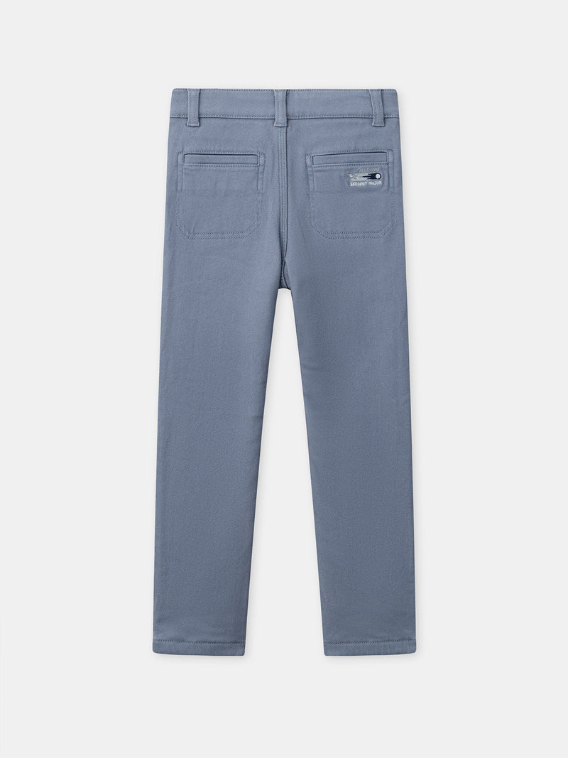 Pantalon bleu grisé Garçon
