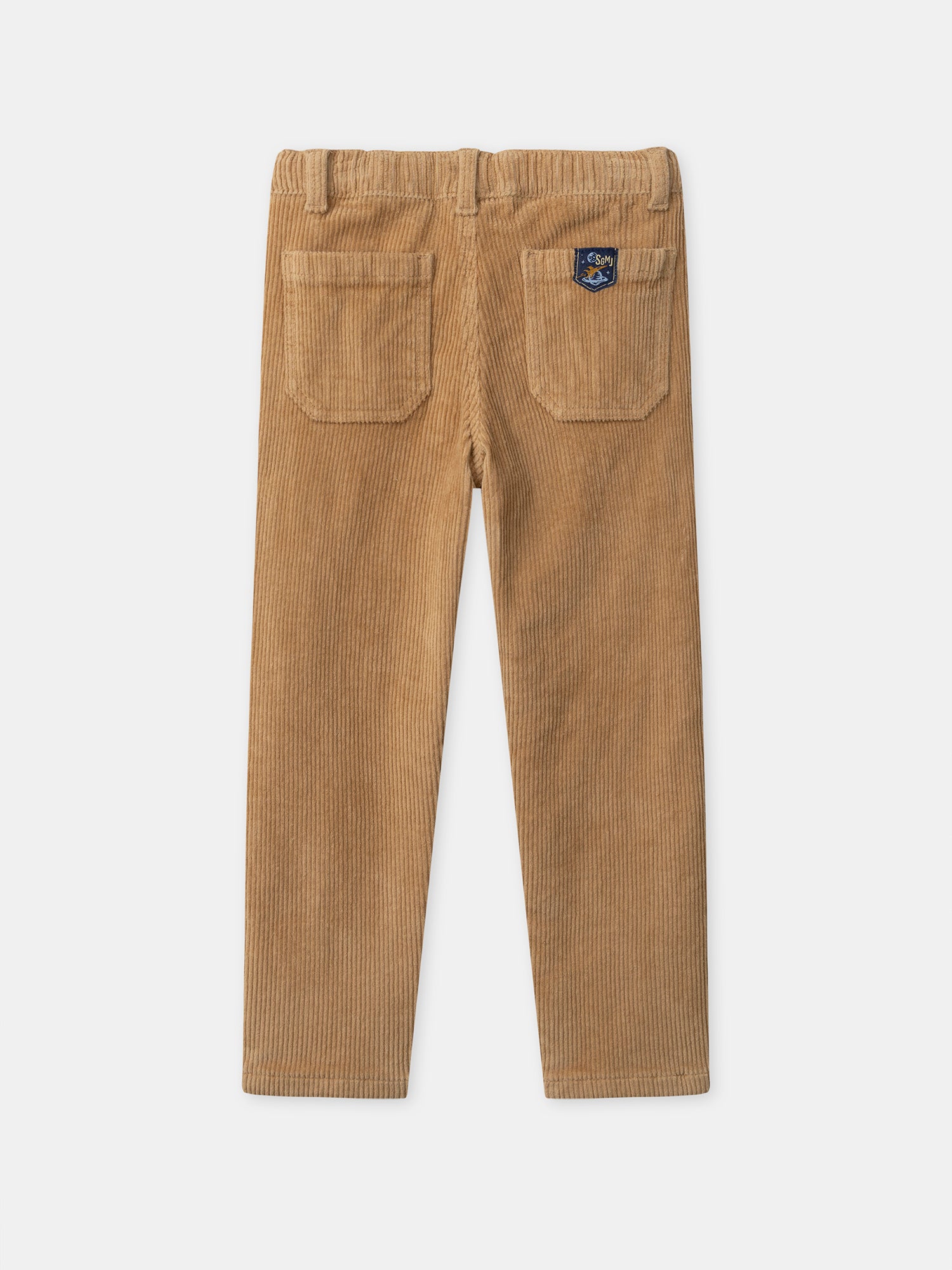 Pantalon marron en velours Garçon