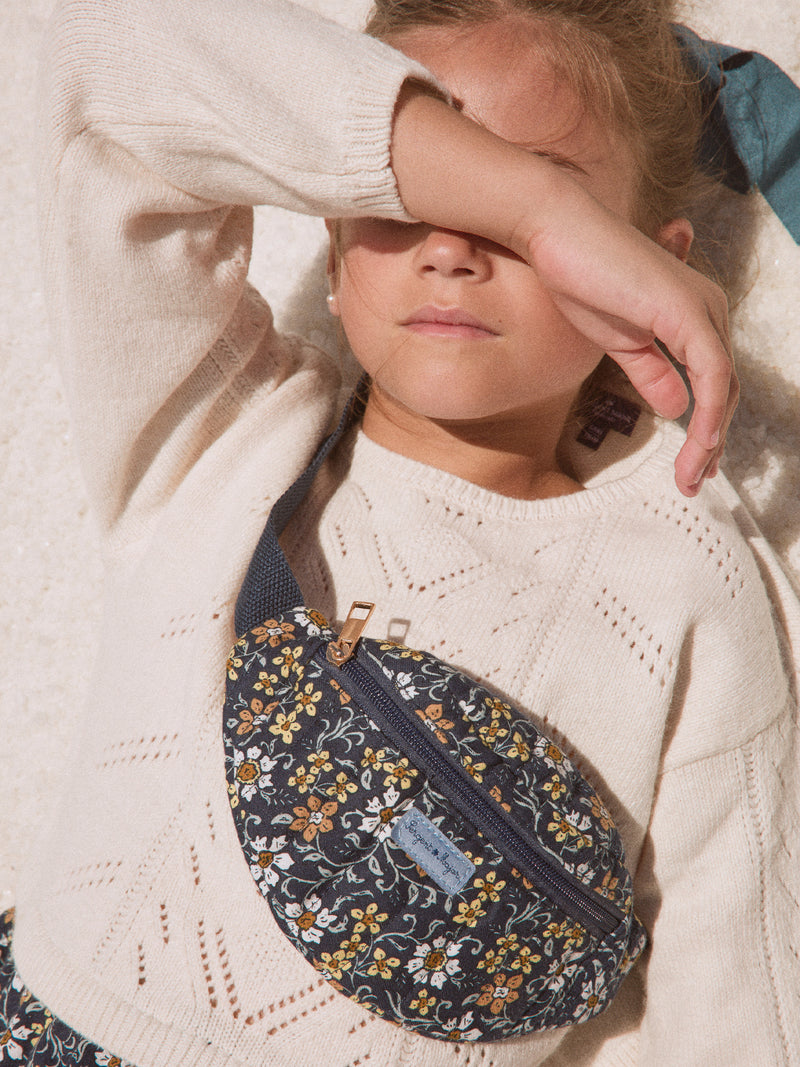 Saco de Cintura com Estampa Floral para Meninas