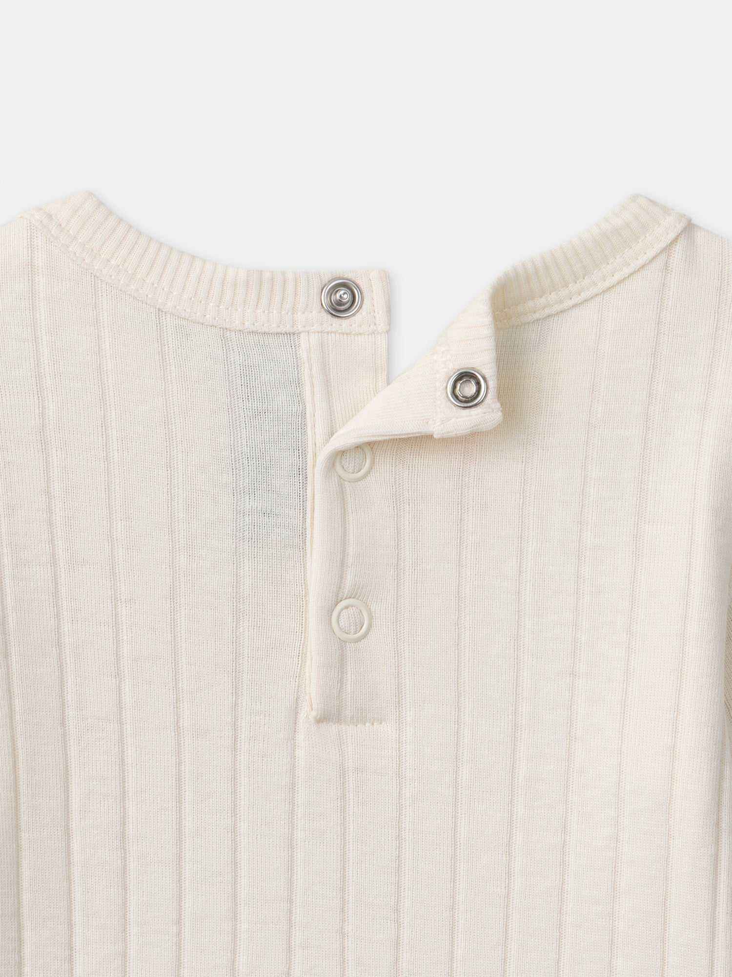 Body de marfim impresso com ursos para meninos