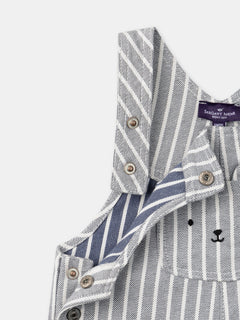 Tenue Bébé Garçon : Rayures & Tendresse - 5