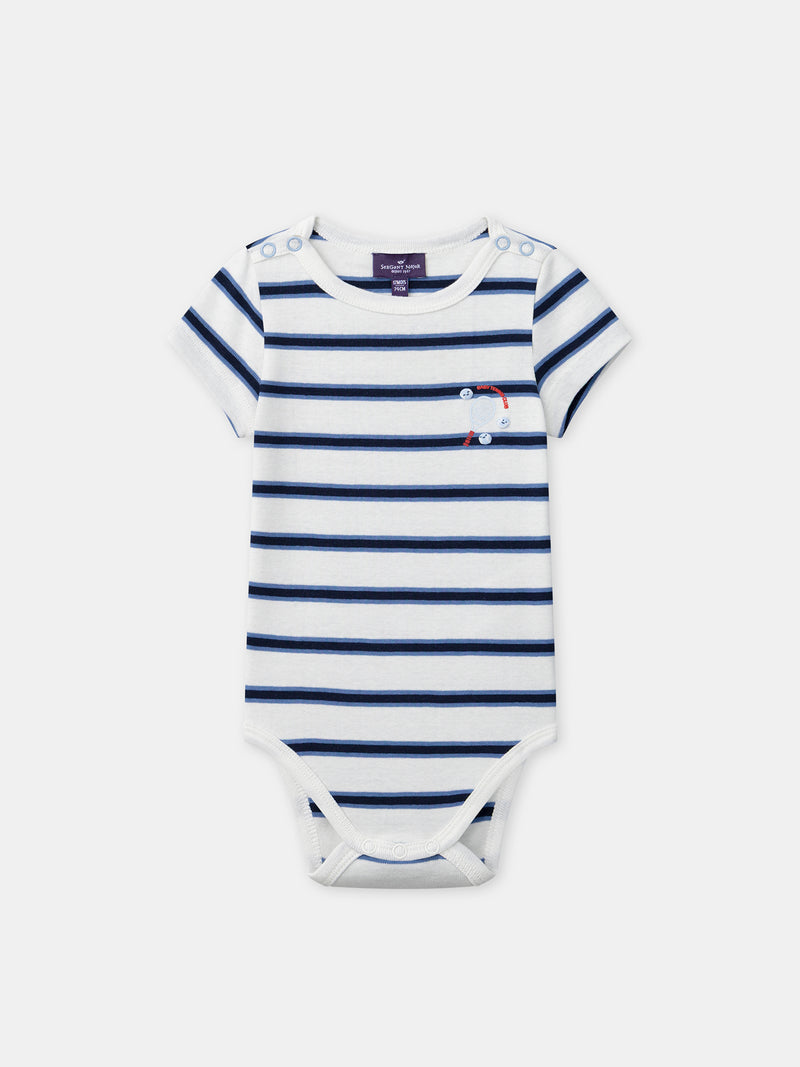 Tenue Bébé Garçon : Douceur Nautique - 2