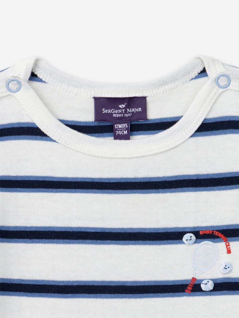 Tenue Bébé Garçon : Douceur Nautique - 3