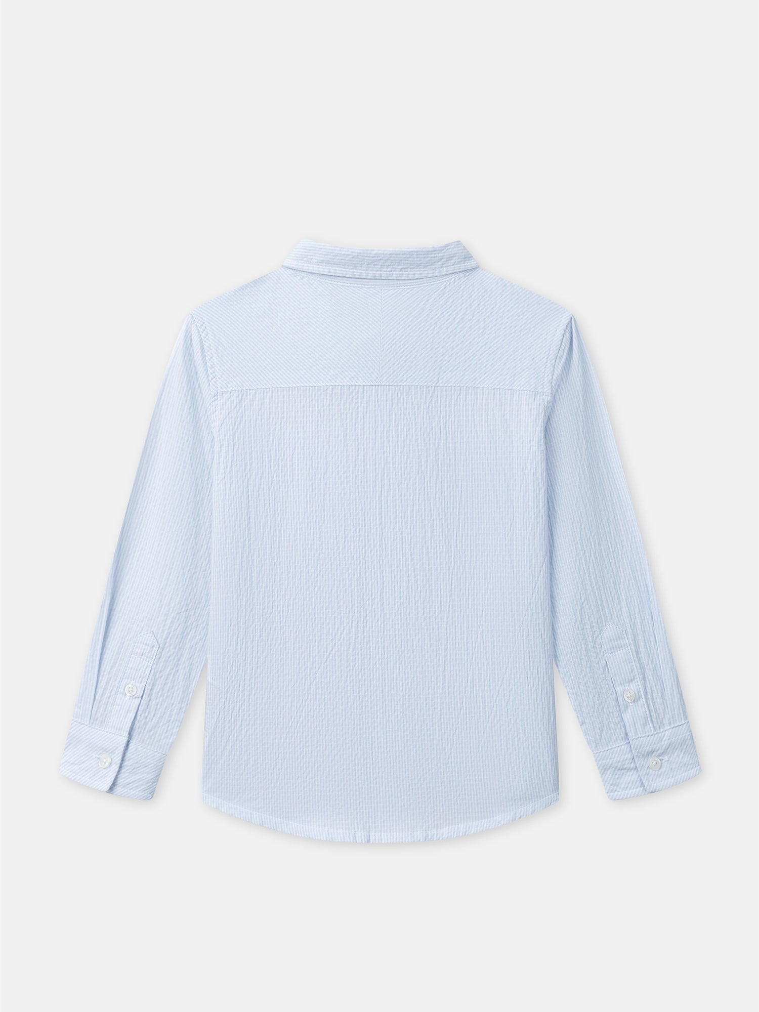 Chemise à rayures bleues Garçon