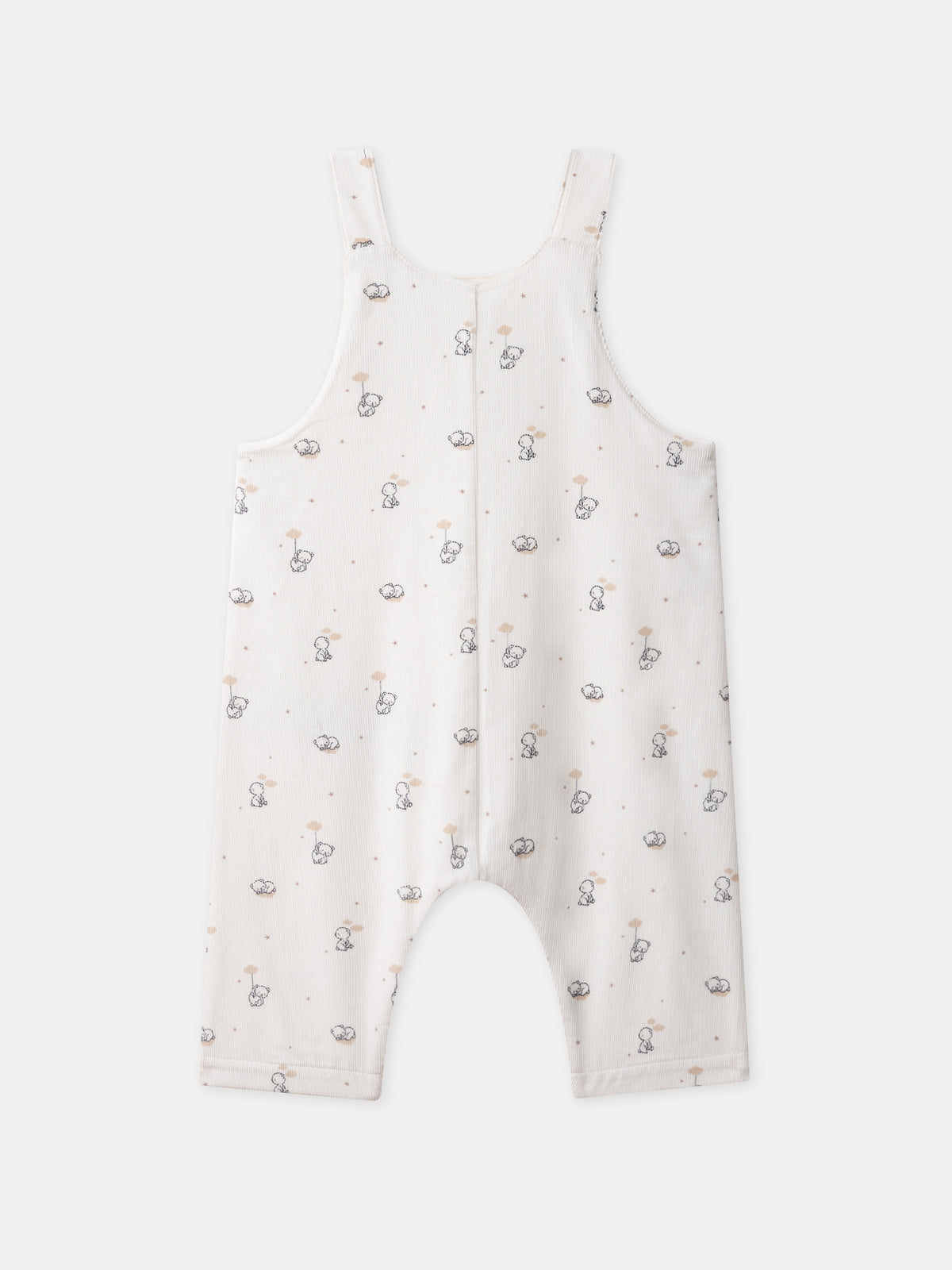 Conjunto salopete + body + meias Nascimento Menino