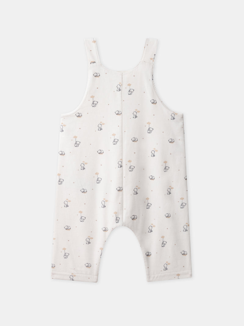 Conjunto salopete + body + meias Nascimento Menino