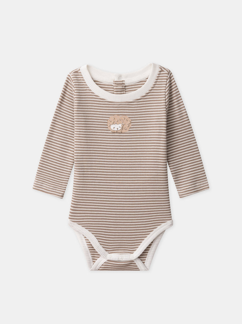 Conjunto salopete + body + meias Nascimento Menino