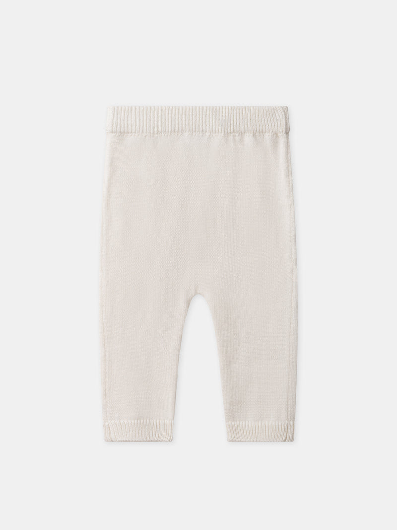 Conjunto de tricot com cárdigan + calças + meias para nascimento unisex