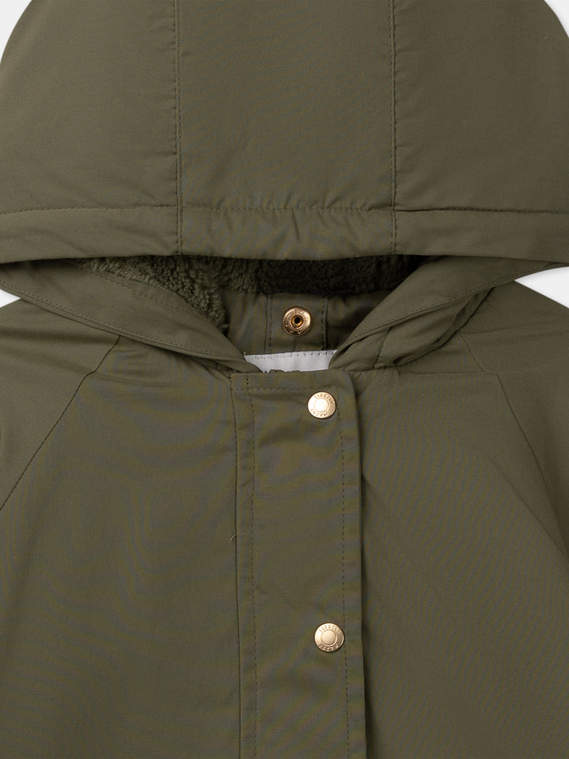 Parka 3 en 1 kaki Bébé Fille
