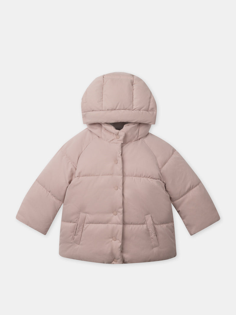 Casaco Matelassado Rosa Bebé Filha