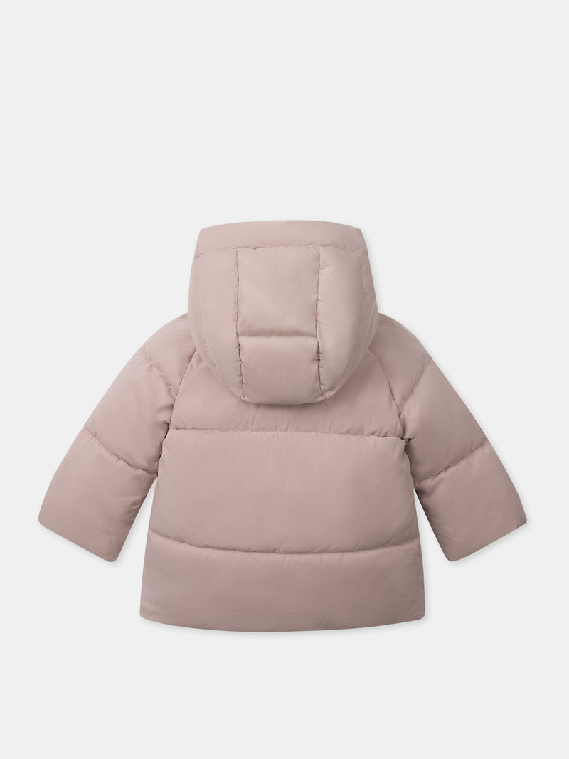 Casaco Matelassado Rosa Bebé Filha