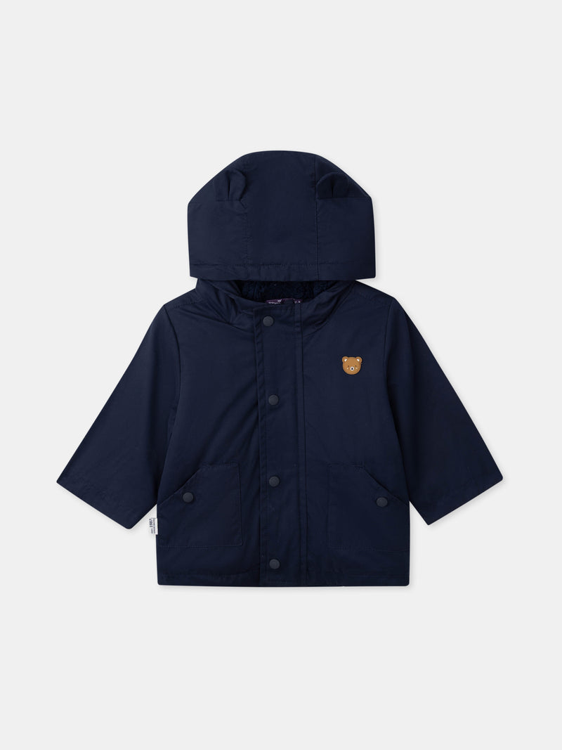 Parka 3 em 1 azul marinho Bebé Menino