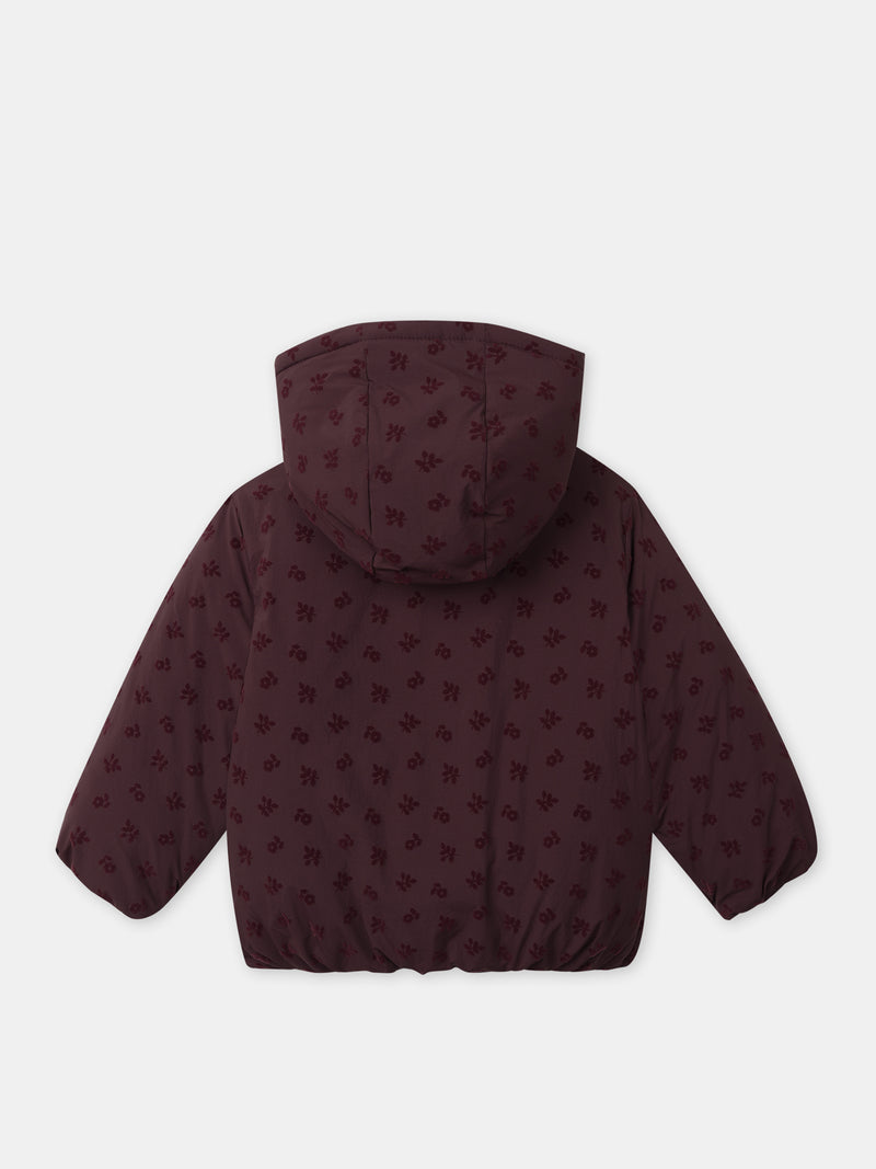 Doudoune-bordeaux-em-veludo-com-estampado-floral-Filha