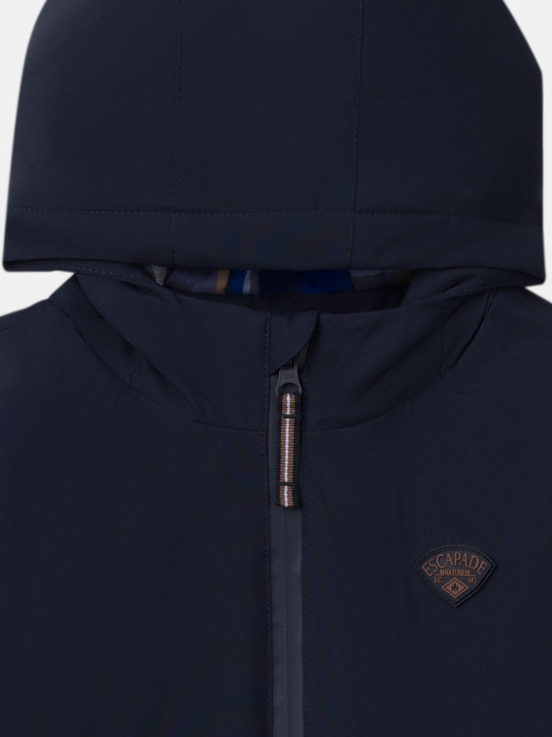 Parka 3 em 1 azul marinho para Meninos