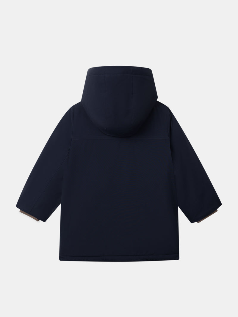 Parka 3 em 1 azul marinho para Meninos