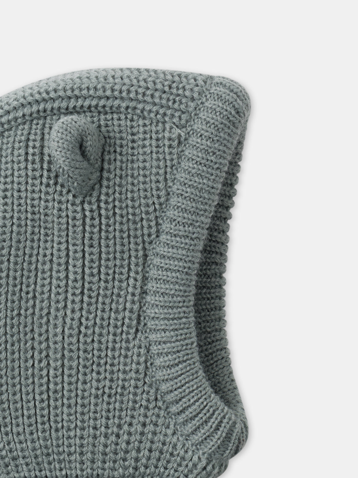 Gorro Verde Com Orelhas 3D Bebé Filha