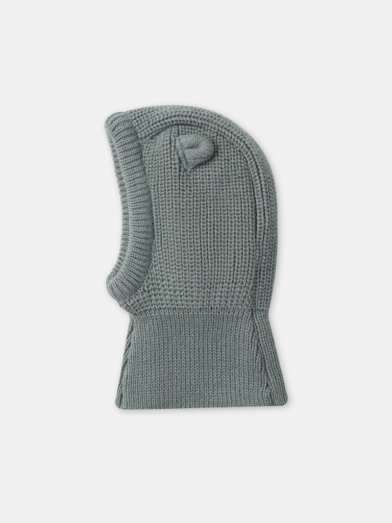 Gorro Verde Com Orelhas 3D Bebé Filha